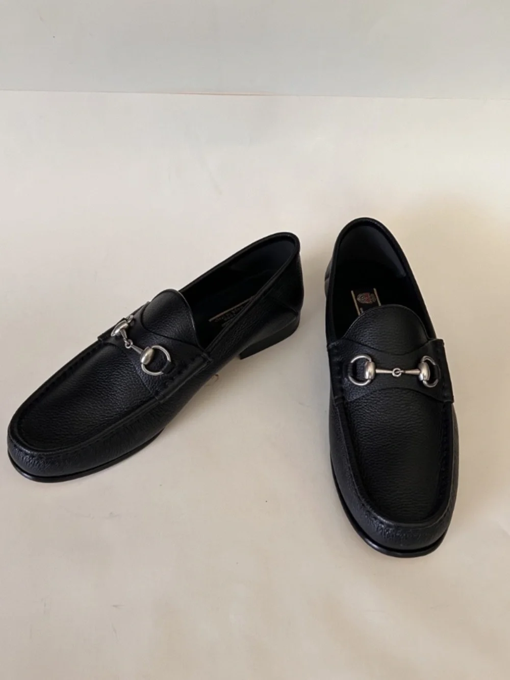 GUCCI Men's Horsebit 1953 Loafers Black Leather Size 10 (US) NIB 816370 AAEHX